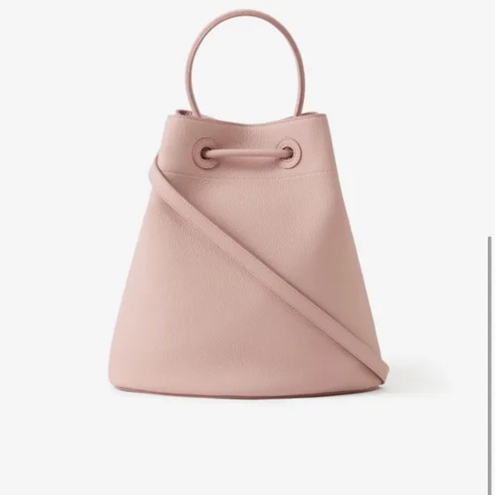Burberry Tb Drawstring Beuteltasche Blush Rosa Henkel