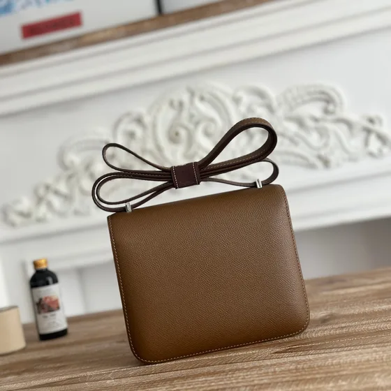 Hermes Constance Braun Crossbody