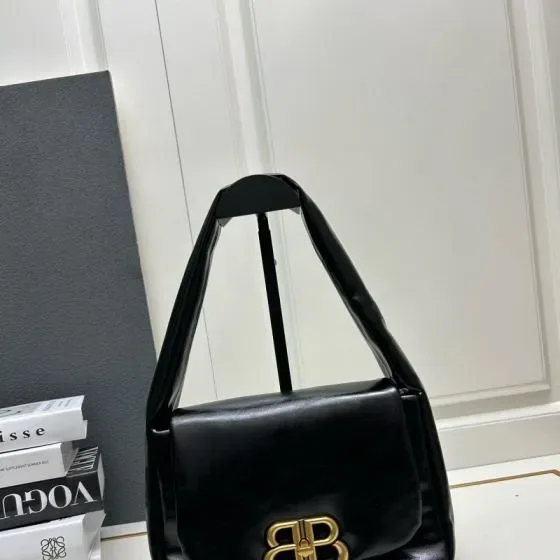 Balenciaga Bb Soft Hobo Bag Small Black Hobo