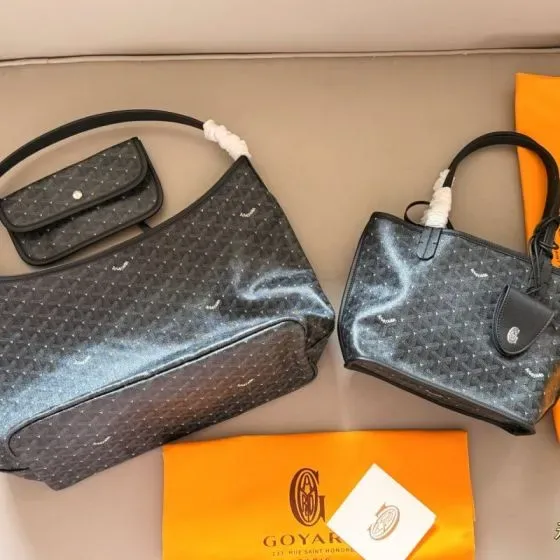 Goyard Boheme Hobo Noir Hobo
