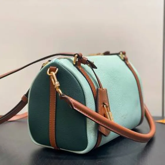 Louis Vuitton Express Monogram Blue and Brown 17 x 13 5 x 26 cm travel