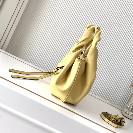 Fendi Marc 22 Hobo Bag Light Kuning Hobo