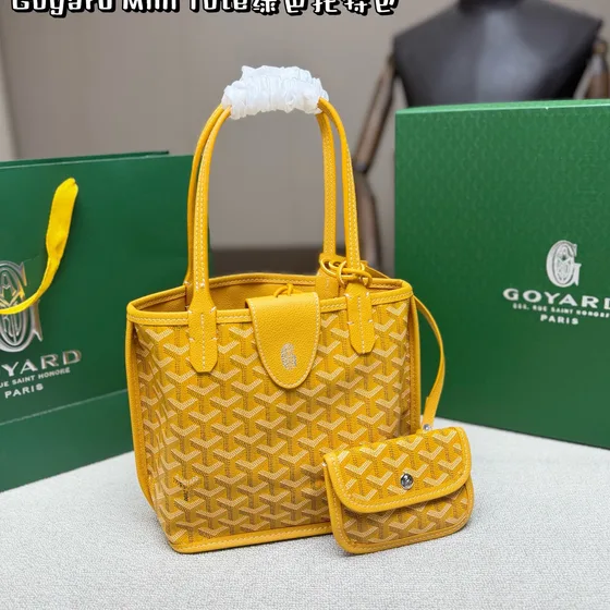 Goyard Anjou Mini Тёмно-синий Синий Сумка-шоппер