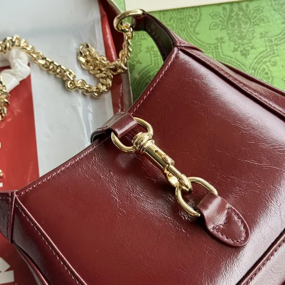 Gucci Jackie 1961 Mini Shoulder Bag With Chain نبيتي Shoulder Bag
