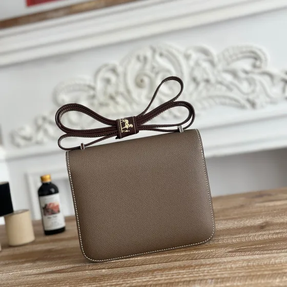 Hermes Constance Etoupe(Gray Braun) Crossbody
