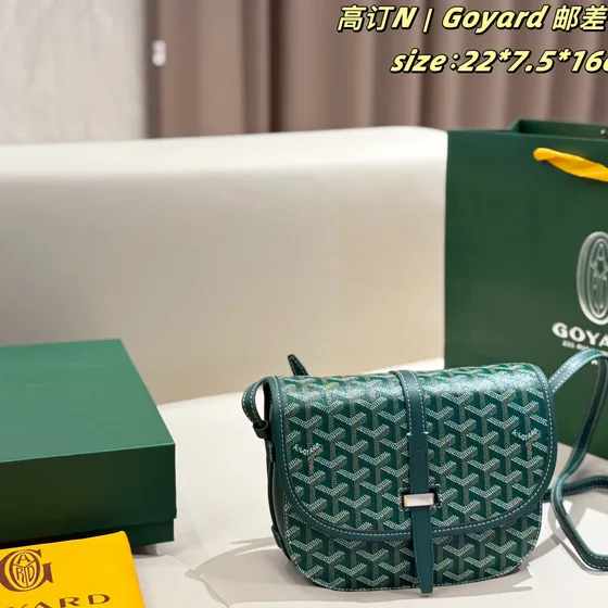 Goyard Belvedere Pm Grey 22 7 5 16cm Crossbody