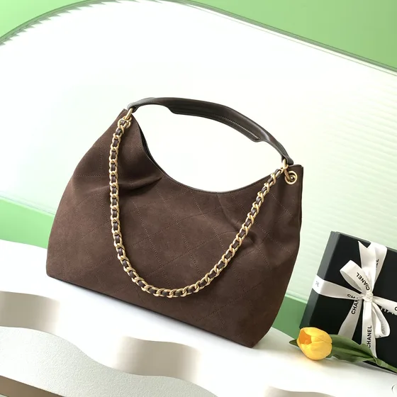 Chanel Hobo Bag Brun Hobo