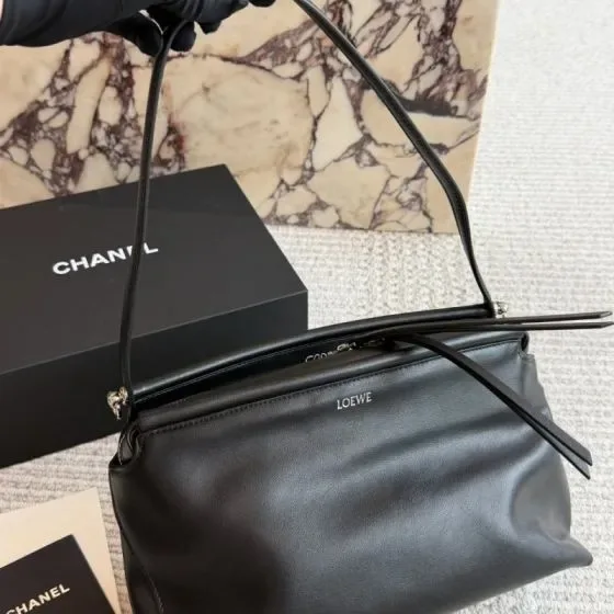 Loewe Cubi Crossbody Bag Black Crossbody