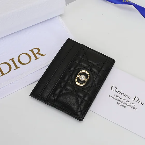 Dior Dior Jolie Card Holder Nero Card Holder