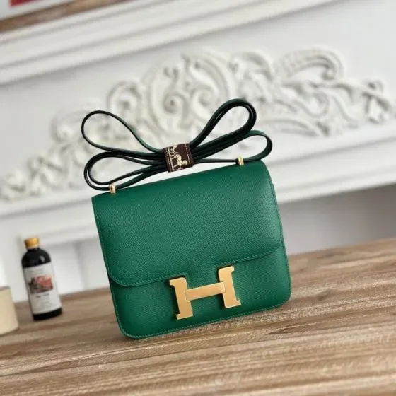 Hermes Constance Verde Bolso bandolera