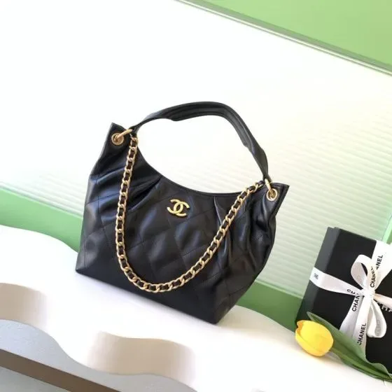 Chanel Hobo Bag Black Hobo