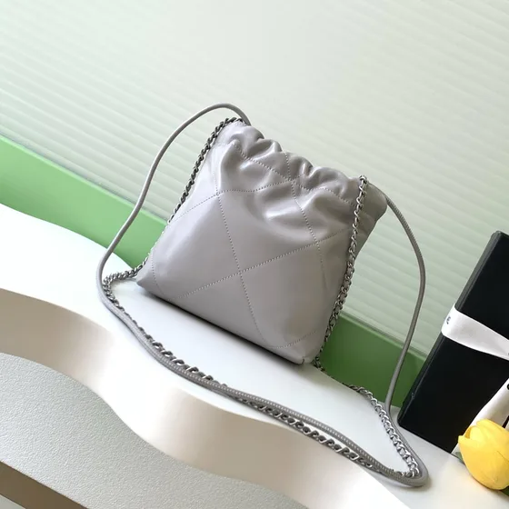 Chanel 22 Bag Gray Hobo