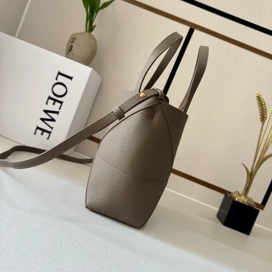 Loewe Puzzle Fold Tote Mini Taupe Bolso tote