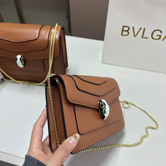Bvlgari Serpenti Forever Brown Crossbody