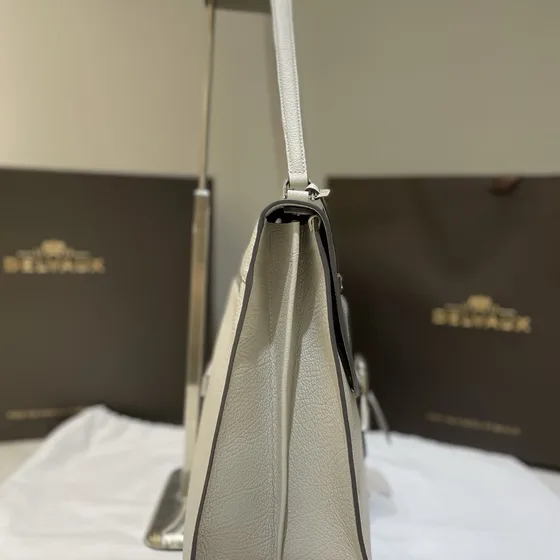 Delvaux Brillant Blanc Sac épaule