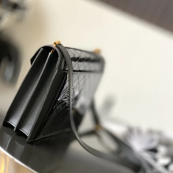YSL Gaby Satchel Hitam Shoulder Bag